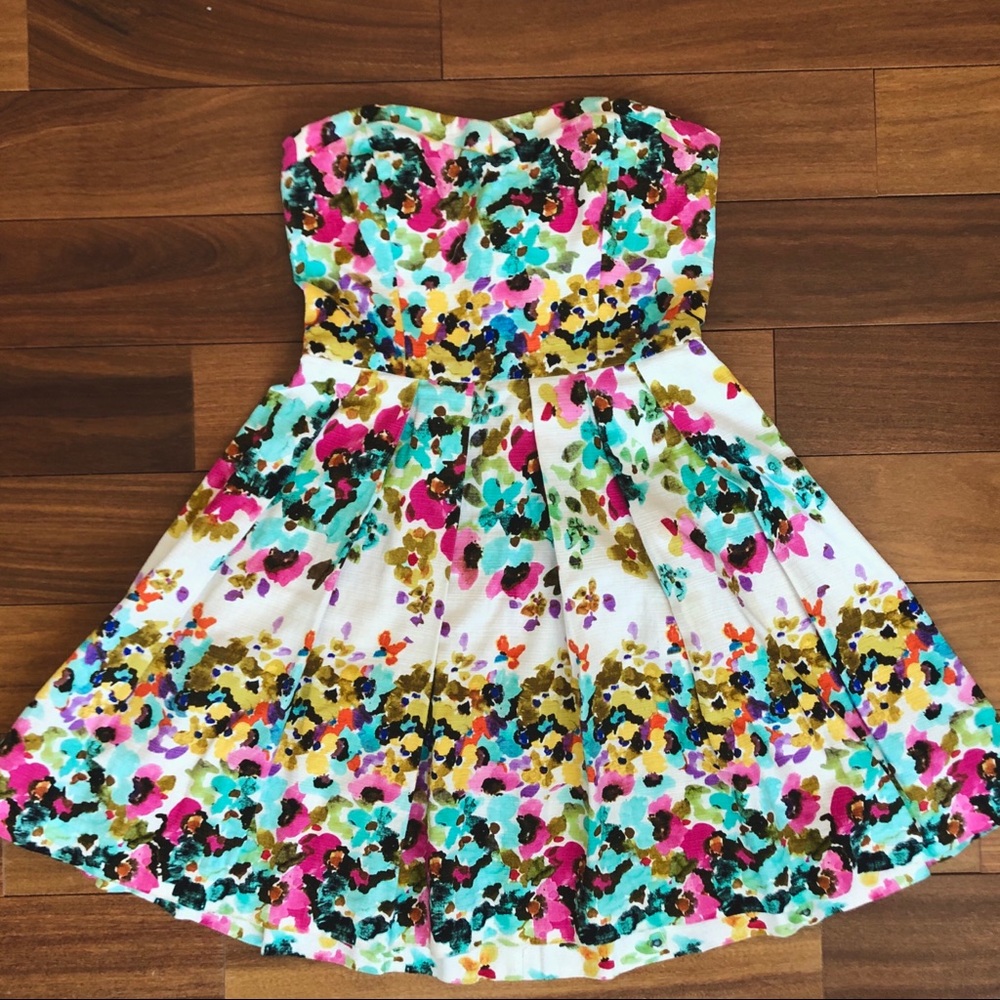 Spring Strapless Guess LA Dress
